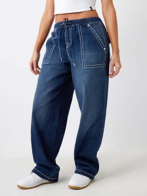 RELAXED BAGGY BIG T CARGO JEAN