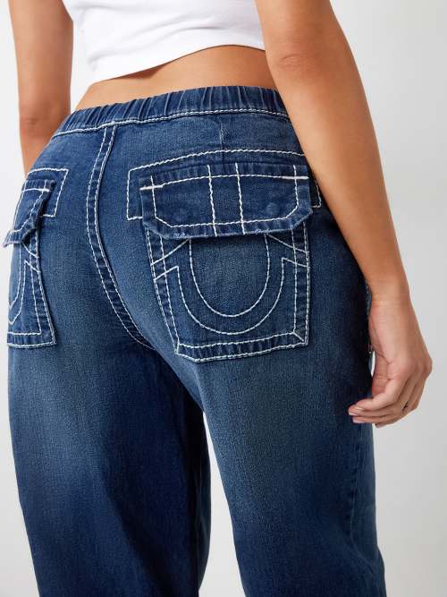 RELAXED BAGGY BIG T CARGO JEAN