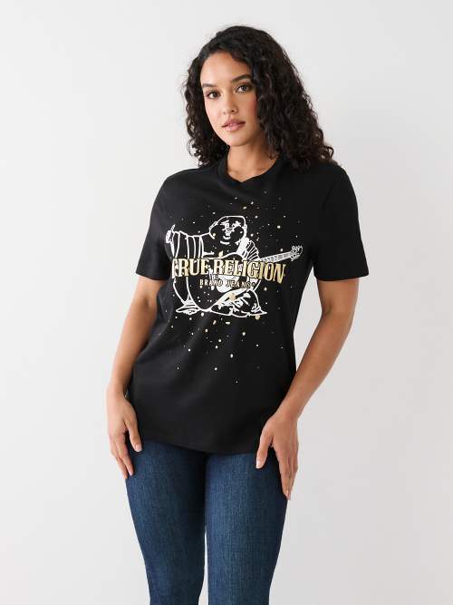 BUDDHA SPLATTER RELAXED TEE