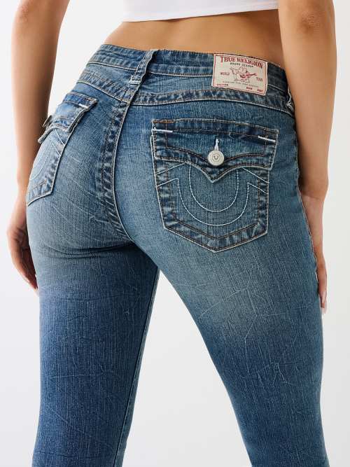 JENNIE MID RISE FLAP SUPER SKINNY JEAN