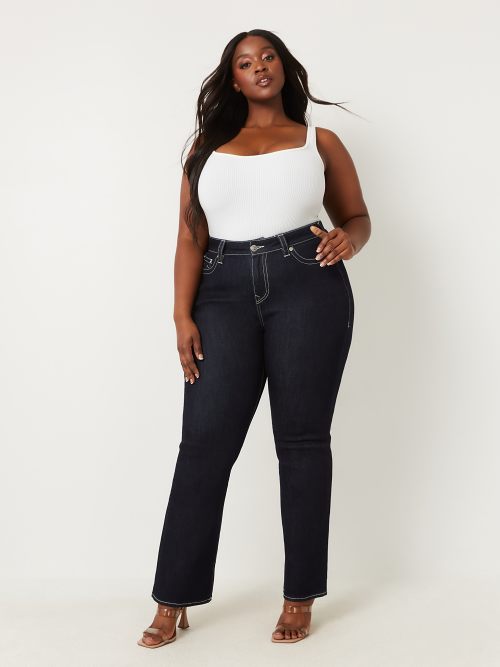 PLUS BECCA MID RISE BOOTCUT JEAN