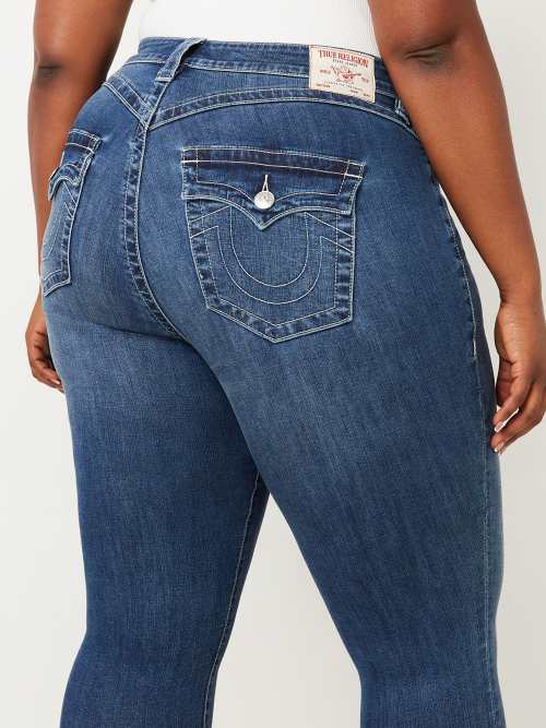  True Religion Pantalón deportivo Ticker de tiro medio para mujer,  Gris jaspeado : Ropa, Zapatos y Joyería