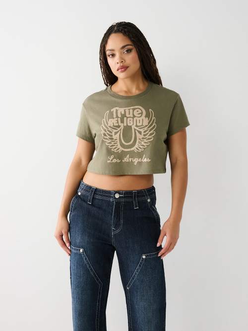 LOGO CROP TEE