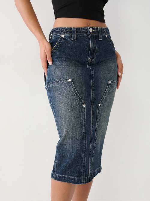 Midi jean 2025 skirt religion