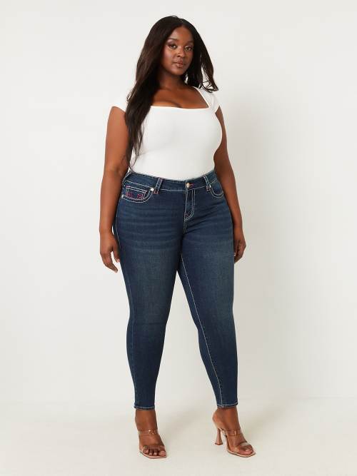  PLUS HALLE HIGH RISE SUPER SKINNY JEAN