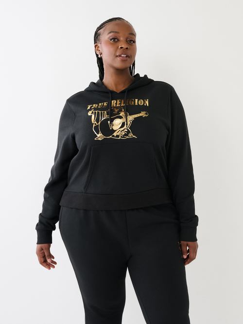 Black and gold true religion shop sweat suit