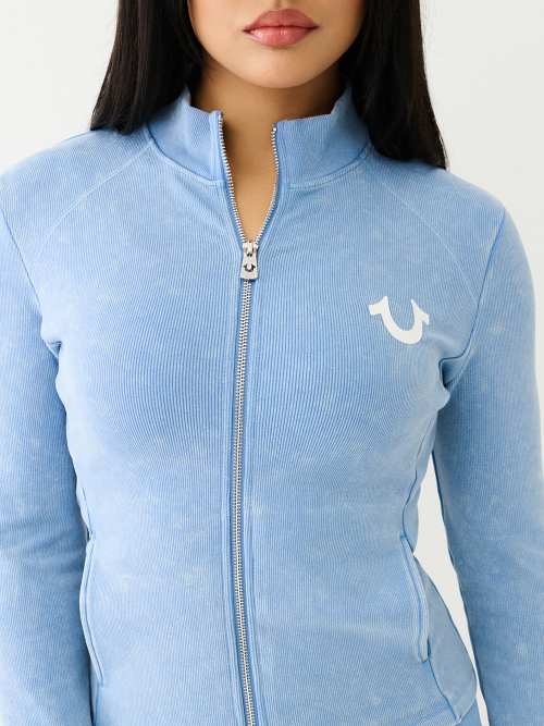 HS LOGO ZIP TRACK JACKET