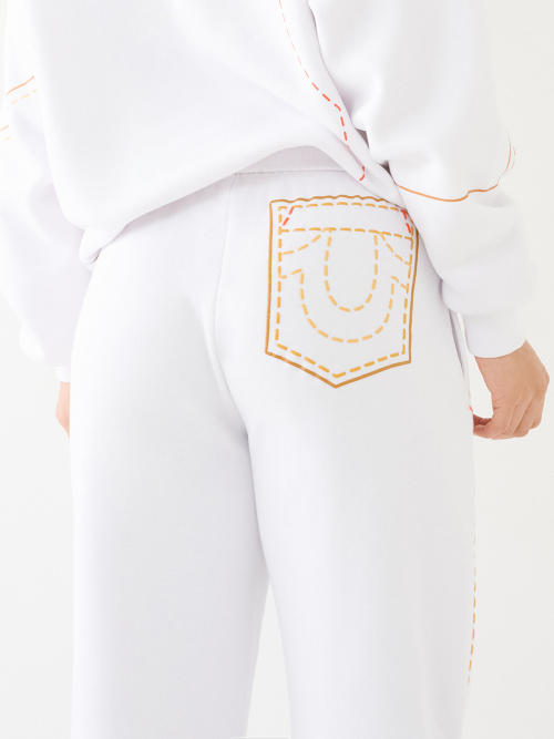 BIG T PUFF PRINT BOYFRIEND JOGGER