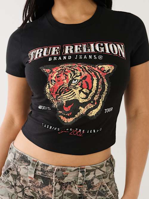 ДЕТСКАЯ ФУТБОЛКА С ЛОГОТИПОМ ТИГРА