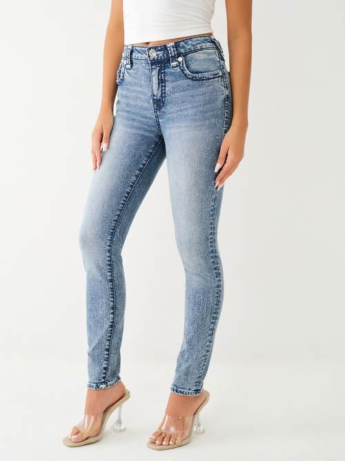 HALLE MID RISE SUPER SKINNY JEAN