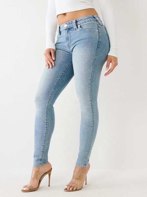 HALLE MID RISE SUPER SKINNY JEAN