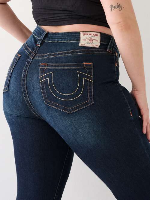 Women's plus size true best sale religion jeans