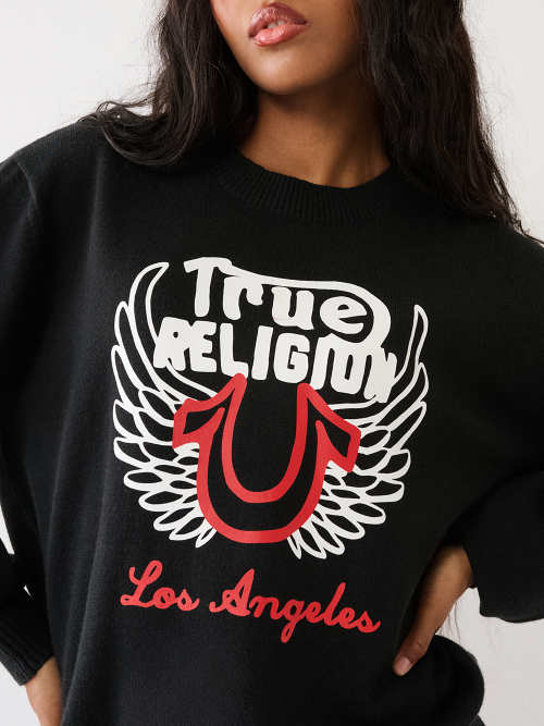 LOGO RELAXED SWEATER