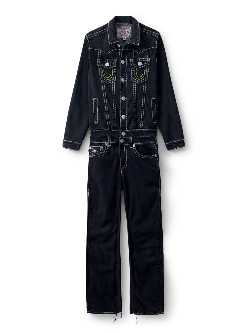 True religion best sale utility jumpsuit