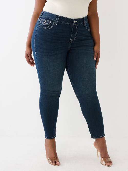 PLUS JENNIE FLAP CURVY SKINNY JEAN