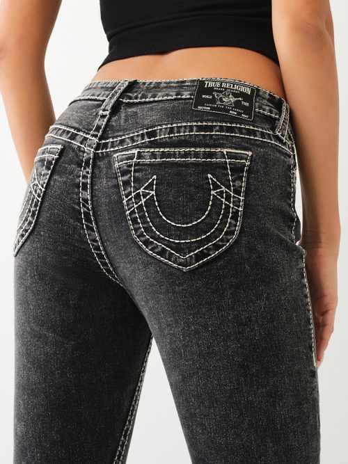 JOEY LOW RISE BIG T FLARE JEAN