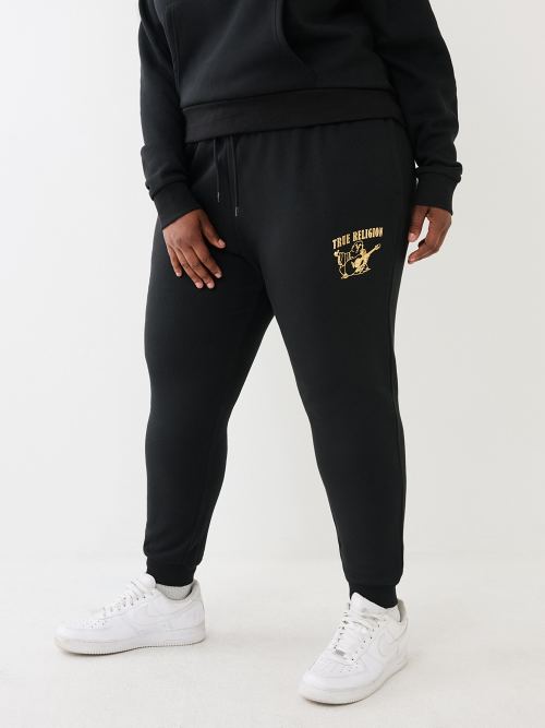 Review Sweatpants mit Puff Logo-Print (weiss) online kaufen