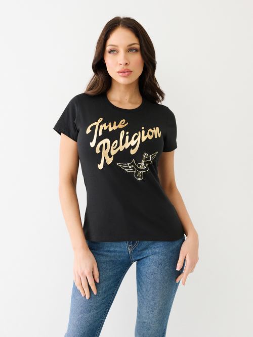 White true best sale religion shirt womens