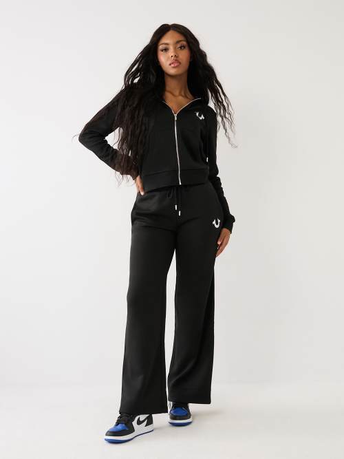 True religion cheap sweat suit black