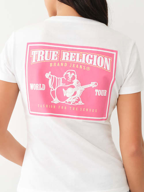 BUDDHA PUFF PRINT LOGO TEE