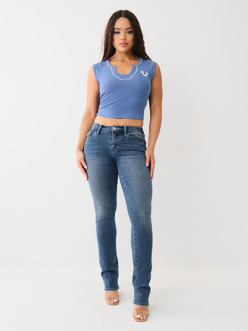 BILLIE MID RISE STRAIGHT JEAN