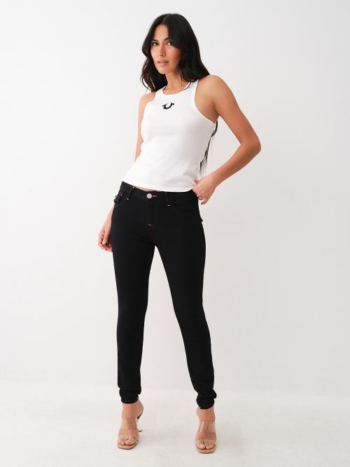 JENNIE SINGLE NEEDLE SKINNY JEAN
