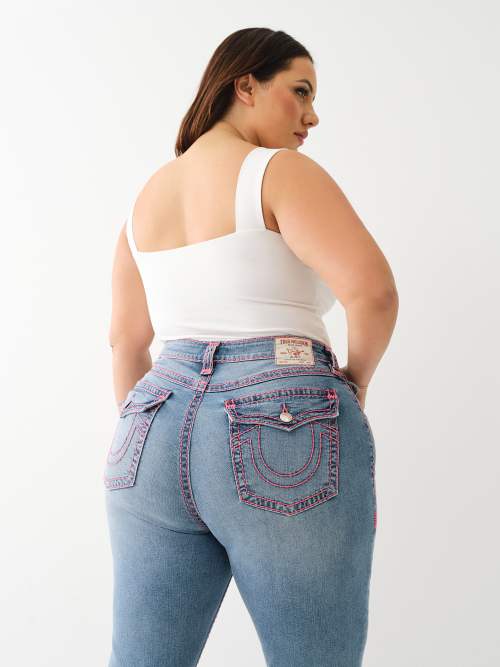 PLUS JENNIE HIGH RISE SUPER T CURVY SKINNY JEAN