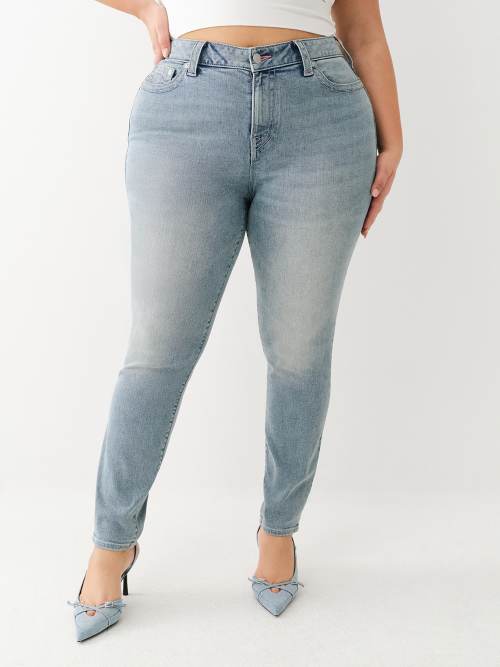 Peony Pink Stretch Jean