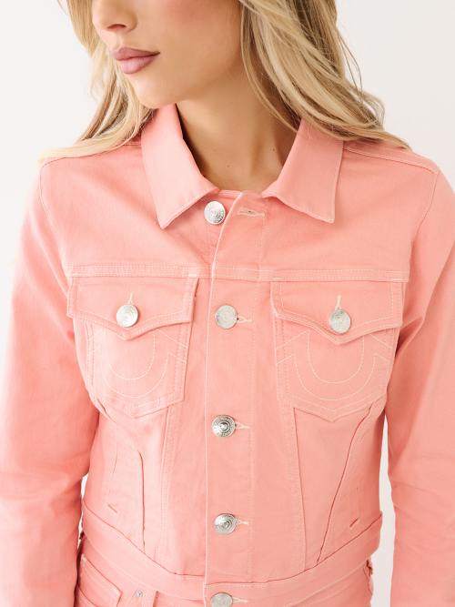 JESSE CROP DENIM JACKET
