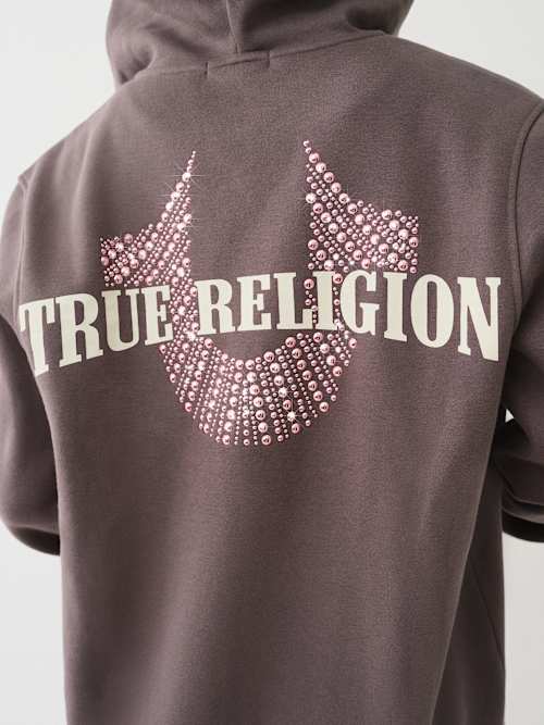 ТОЛСТОВКА BOYFRIEND С ЗАКЛЕПКАМИ НА МОЛНИИ