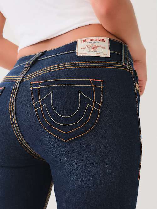 JENNIE SPADE POCKET BIG T SKINNY JEAN