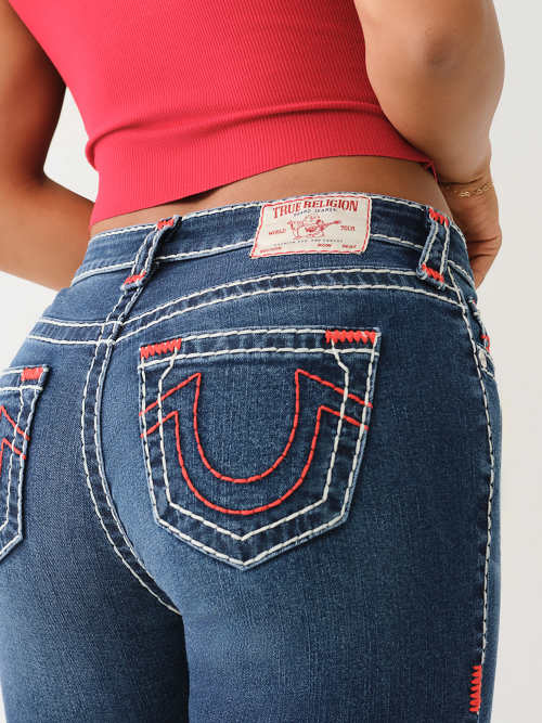 JENNIE MID RISE SUPER T SKINNY JEAN