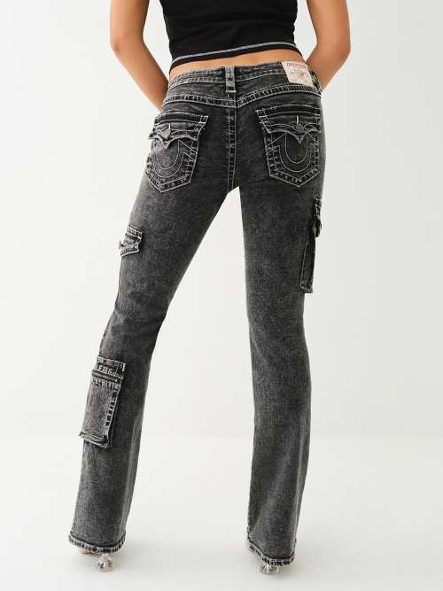 BECCA LOW RISE CARGO JEAN