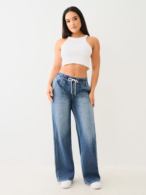 JEANS HOLGADOS BOBBI BIG T CON CORDÓN