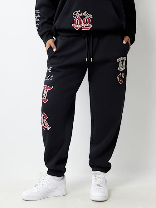 BRANDED BOYFRIEND JOGGER