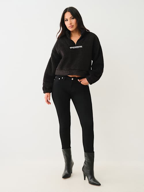 SHERPA LOGO HALF-ZIP PULLOVER