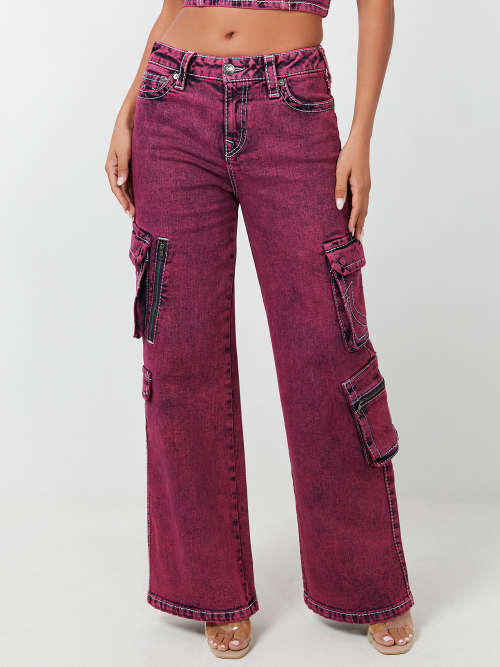 True Religion Girls outlets Starlet Single End Legging. Stunning! Unique reddish pink co