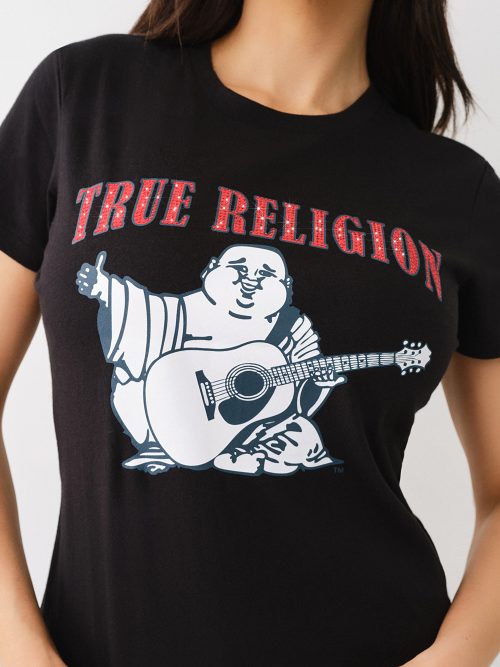 CRYSTAL BUDDHA LOGO TEE