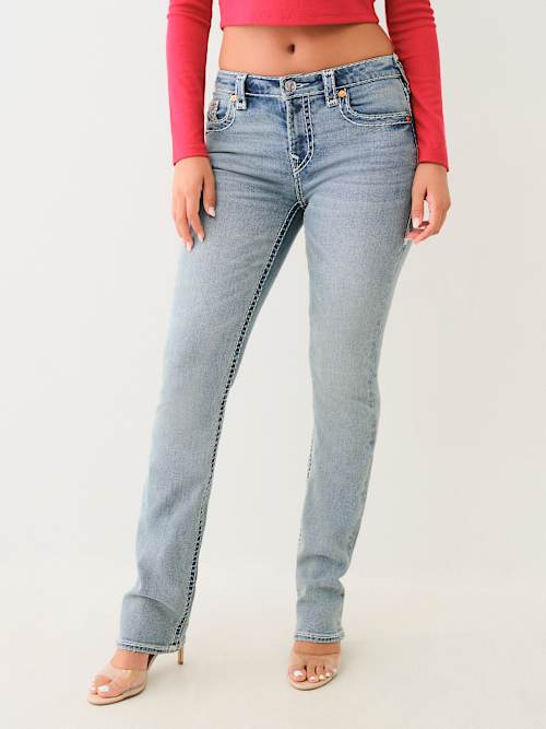 BILLIE MID RISE SUPER T STRAIGHT JEAN