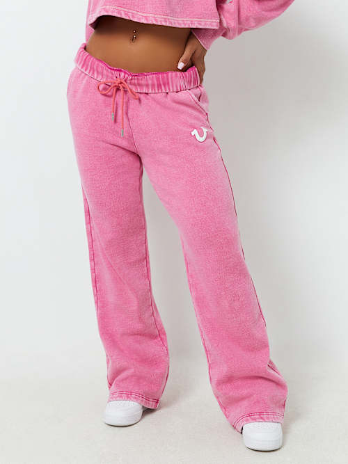 VINTAGE WASH HORSESHOE LOGO SWEAT PANT
