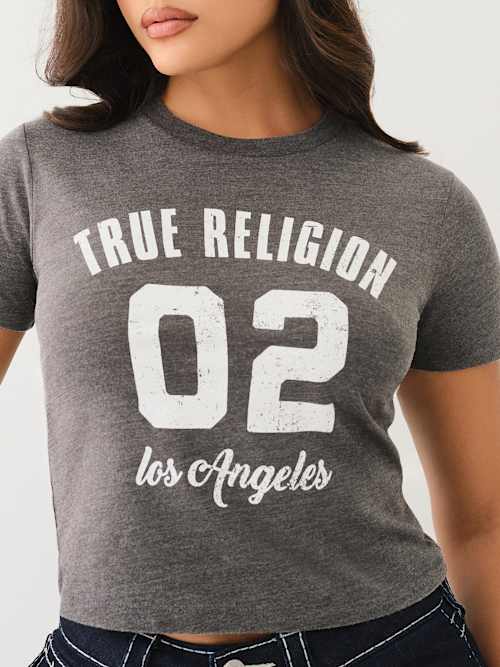 LA BURNOUT BABY TEE