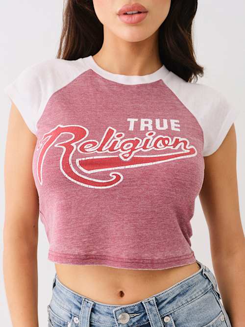 LOGO BURNOUT BABY TEE