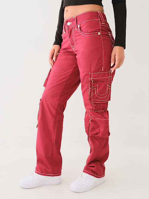 True religion cargo pants womens sales