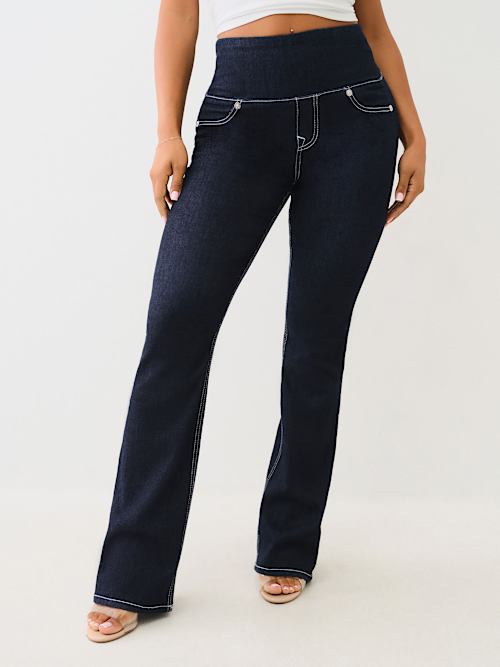 TRULY SNATCHED BECCA BOOTCUT JEAN