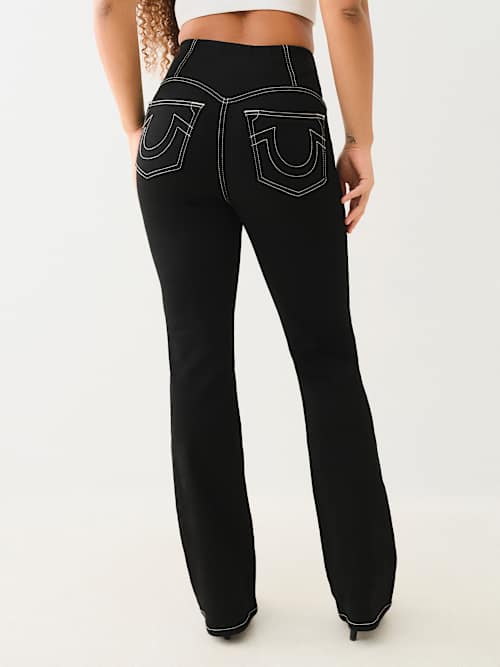 ДЖИНСЫ BECCA BOOTCUT С ВЫСОКОЙ ПОСАДКОЙ TRULY SNATCHED