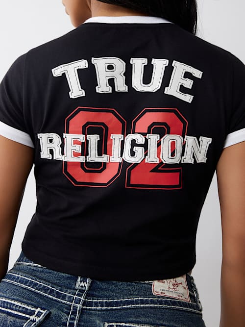 SPORTY LOGO BABY TEE