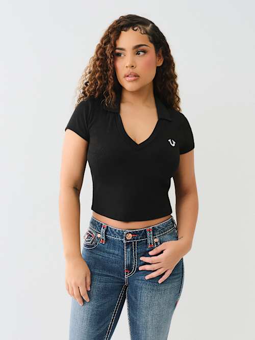 HORSESHOE POLO BABY TEE