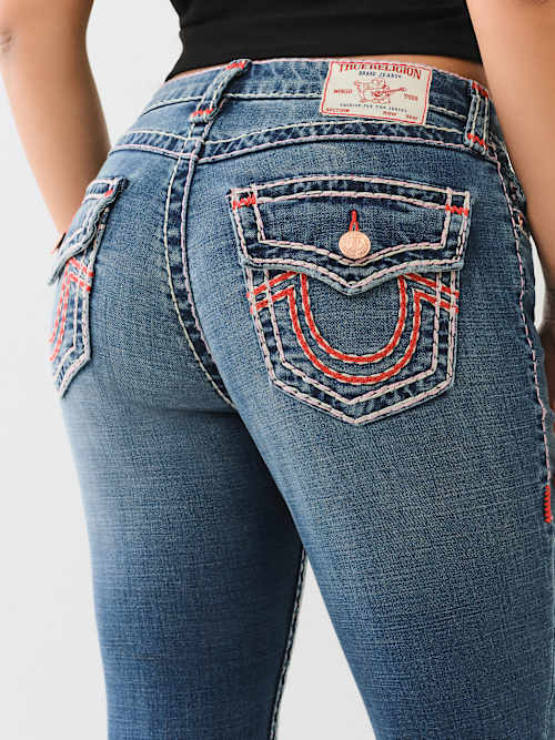 JENNIE MID RISE SUPER T CURVY SKINNY JEAN