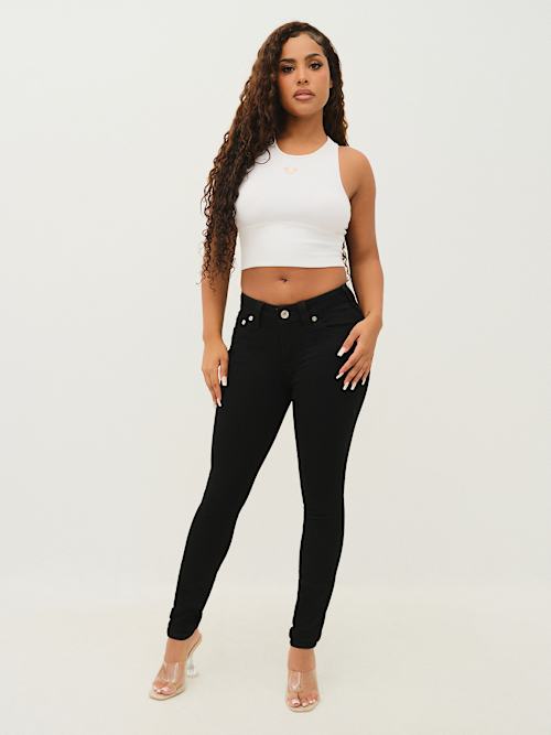 JENNIE MID RISE CURVY SKINNY JEAN