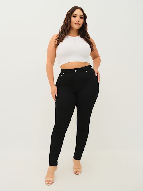 PLUS JENNIE HIGH RISE CURVY SKINNY JEAN